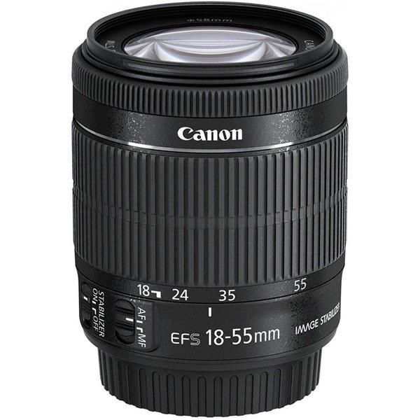 【中古】キヤノン Canon 標準ズームレンズ EF-S18-55mm F3.5-5.6 IS STM APS-C対応