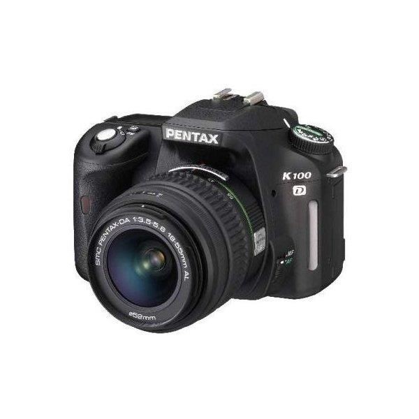 【中古】ペンタックス PENTAX K100D レンズキット DA 18-55mmF3.5-5.6AL付き