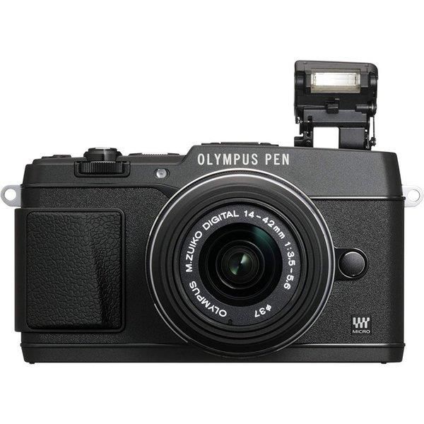 中古】オリンパス OLYMPUS E-P5 14-42mm レンズキット ブラック SD  