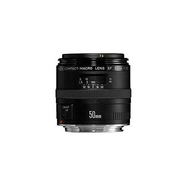 【中古】キヤノン Canon 単焦点マクロレンズ EF50mm F2.5 コンパクトマクロ フルサイズ対応