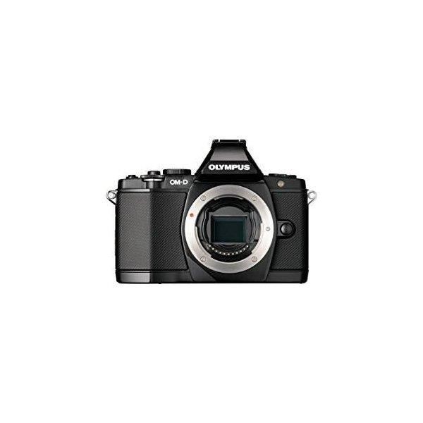 【中古】オリンパス OLYMPUS OM-D E-M5 ボディ ブラック 1605万画素 防塵 防滴 SDカード付き