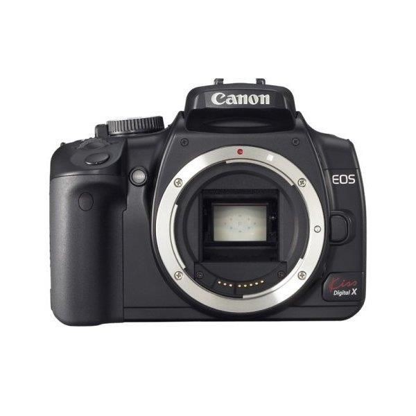 中古】キヤノン Canon EOS Kiss デジタル X ボディ本体 ブラック デジタル一眼レフ