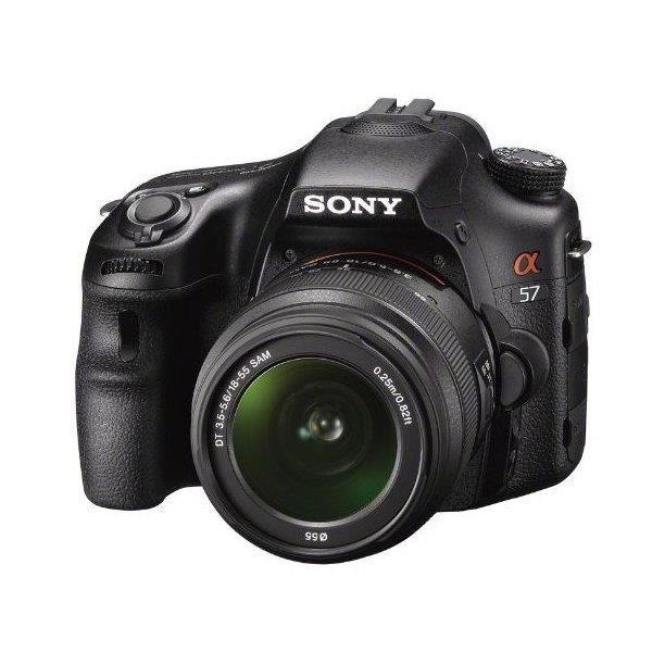 【中古】ソニー SONY α57 ズームレンズキット DT 18-55mm F3.5-5.6 SAM付属 SDカード付きの通販は 36,920円