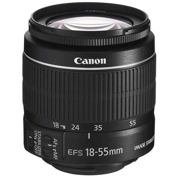 【中古】キヤノン Canon 標準ズームレンズ EF-S18-55mm F3.5-.5.6 IS II APS-C対応