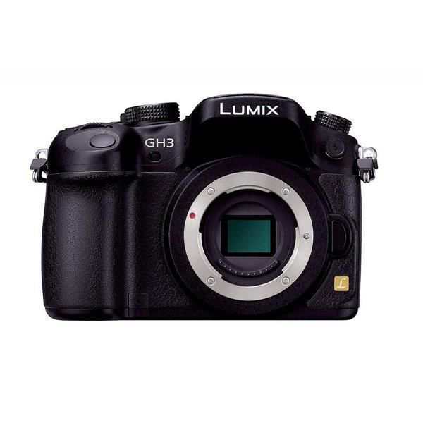 【中古】パナソニック Panasonic GH3 ボディ 1605万画素 ブラック SDカード付き