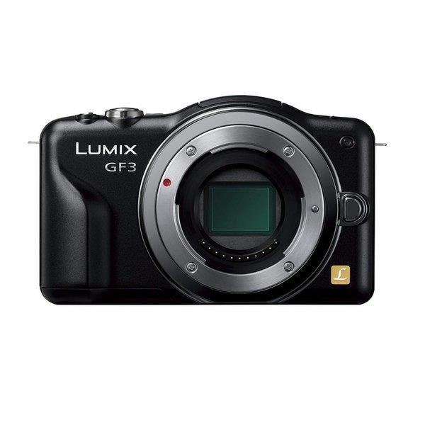 【中古】パナソニック Panasonic GF3 ボディ エスプリブラック SDカード付き DMC-GF3-K SDカード付き