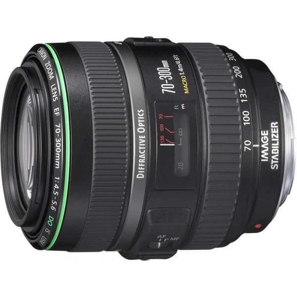 【中古】キヤノン Canon 望遠ズームレンズ EF70-300mm F4.5-5.6 DO IS USM フルサイズ対応