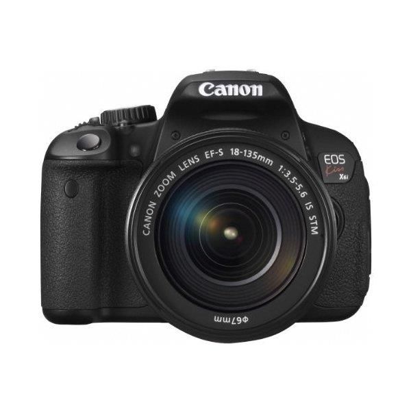 中古】キヤノン Canon EOS Kiss X6i レンズキット SDカード付き 