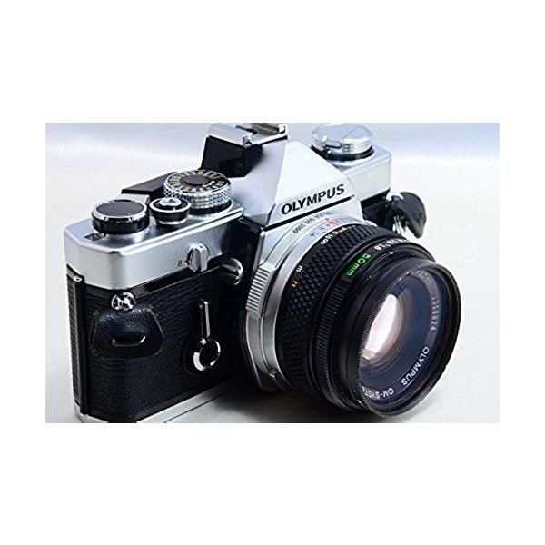 【中古】オリンパス OLYMPUS フィルムカメラ OM-1 シルバー OM 50mm 1.8セット