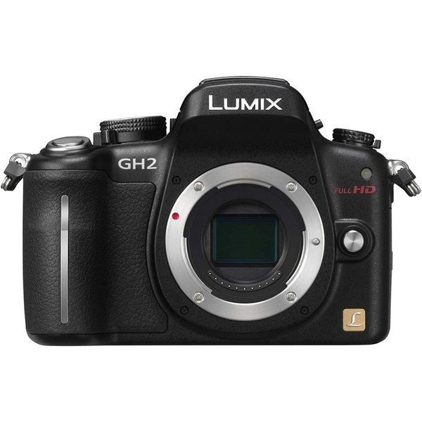 【中古】パナソニック Panasonic GH2 ボディ 1605万画素 ブラック DMC-GH2-K SDカード付きの通販はデジタル一眼レフ