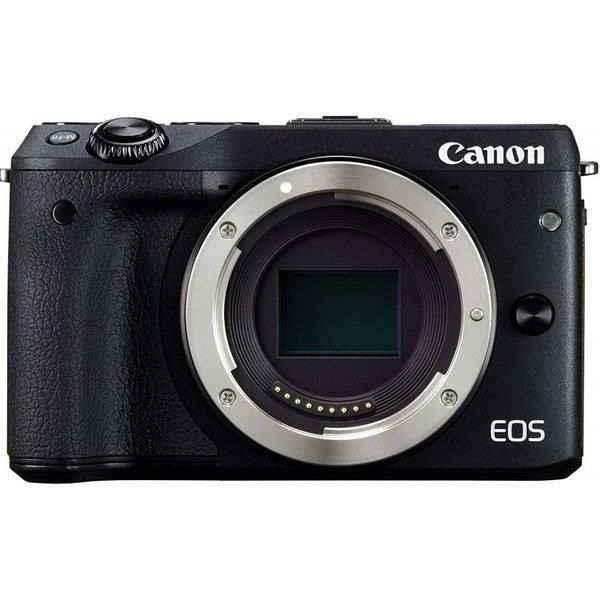 【中古】キヤノン Canon EOS M3 ボディ ブラック EOSM3BK-BODY SDカード付き