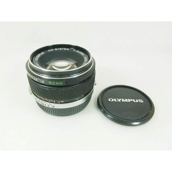 【中古】オリンパス OLYMPUS MFレンズ OM 50mm F1.8