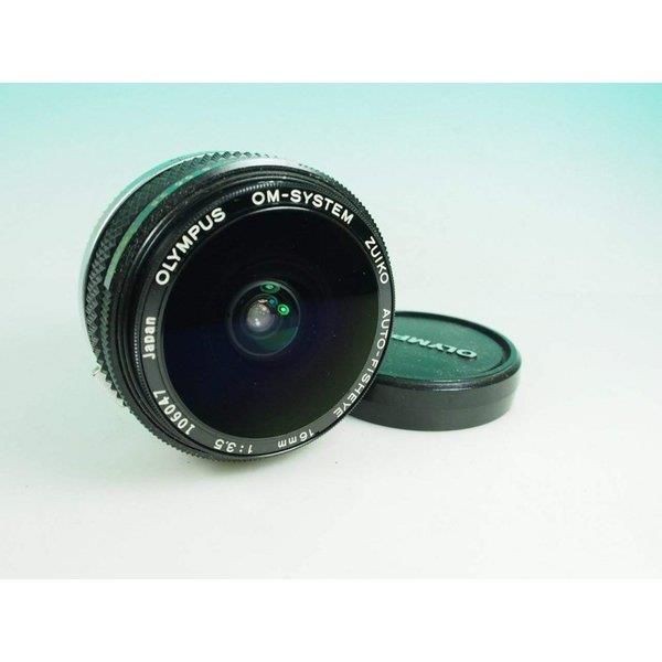 【中古】オリンパス OLYMPUS MFレンズ OM 16mm F3.5 Fisheye