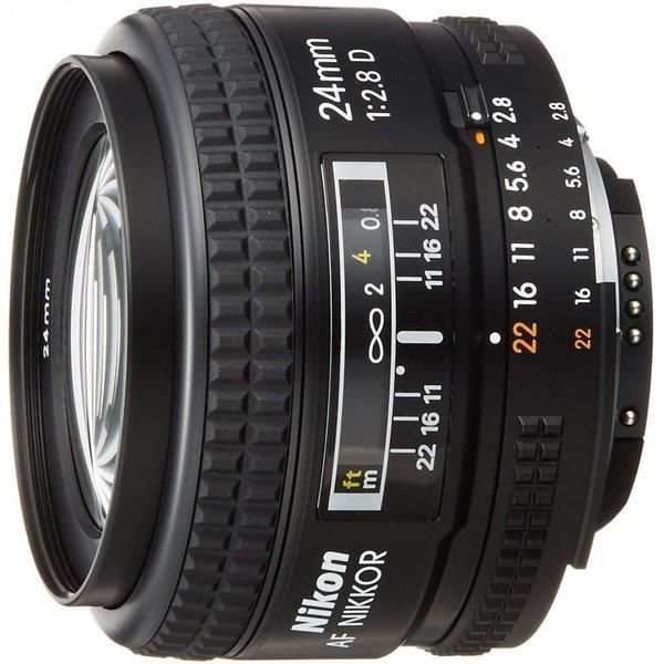 【中古】ニコン Nikon 単焦点レンズ Ai AF Nikkor 24mm f/2.8 フルサイズ対応