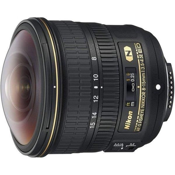 【中古】ニコン Nikon フィッシュアイズームレンズ AF-S Fisheye NIKKOR 8-15mm f/3.5-4.5E ED フルサイズ対応の通販は