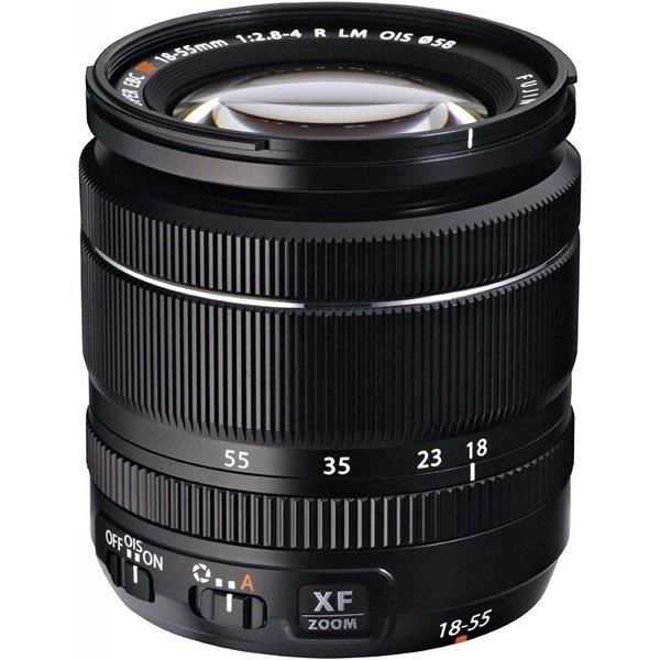 【中古】フジフィルム FUJIFILM 標準ズームレンズ XF18-55mmF2.8-4 R OIS