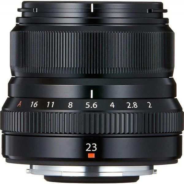 【中古】フジフィルム FUJIFILM 単焦点広角レンズ XF23mmF2 R WR B ブラック