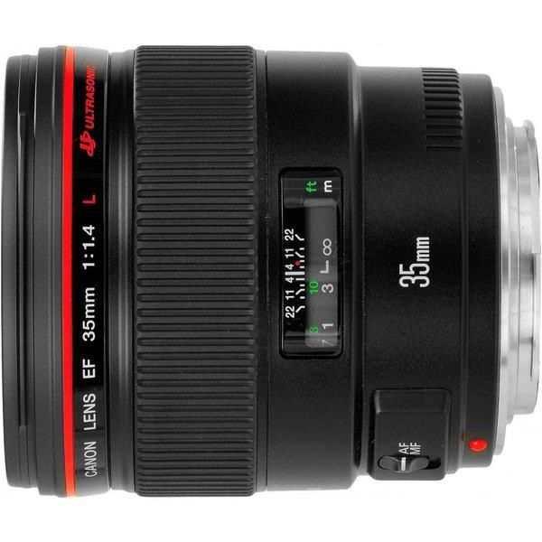 【中古】キヤノン Canon 単焦点レンズ EF35mm F1.4L USM フルサイズ対応