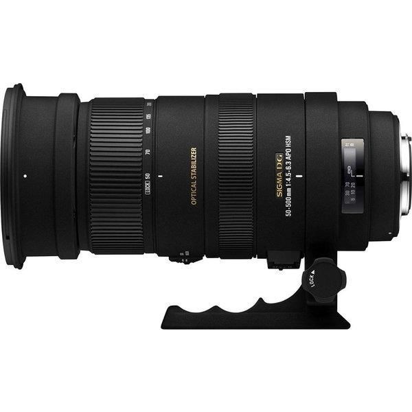 【中古】シグマ SIGMA 超望遠ズームレンズ APO 50-500mm F4.5-6.3 DG OS HSM キヤノン用 フルサイズ対応 738549