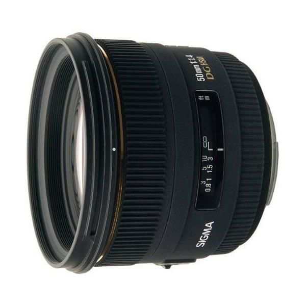 【中古】シグマ SIGMA 単焦点標準レンズ 50mm F1.4 EX DG HSM ソニー SONY 用 フルサイズ対応 310622