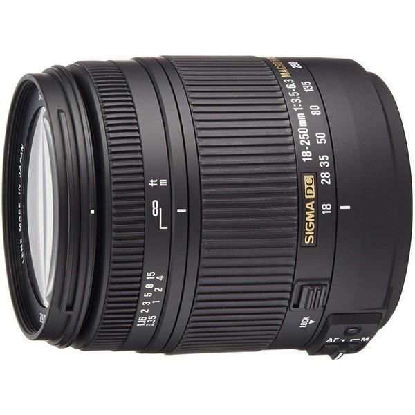 【中古】シグマ SIGMA 高倍率ズームレンズ 18-250mm F3.5-6.3 DC MACRO OS HSM キヤノン用 APS-C専用 883546