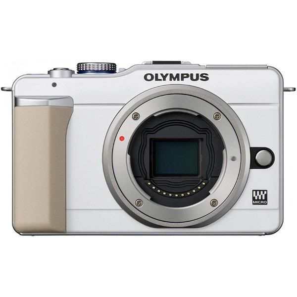 【中古】オリンパス OLYMPUS E-PL1s　ボディ ホワイト E-PL1s SDカード付き