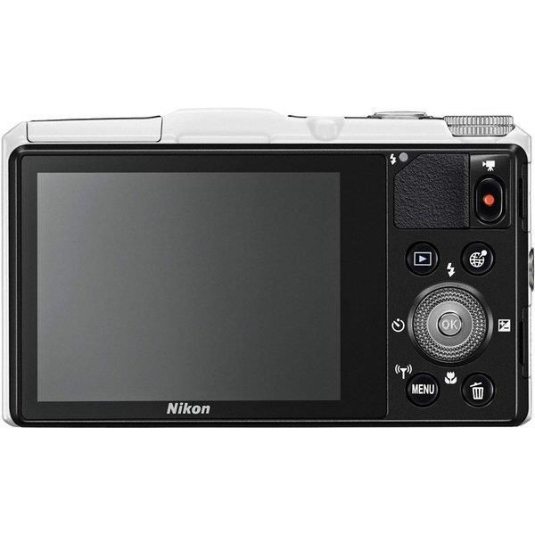 【中古】ニコン Nikon S9700 光学30倍 1605万画素 エレガントホワイト S9700WH SDカード付き