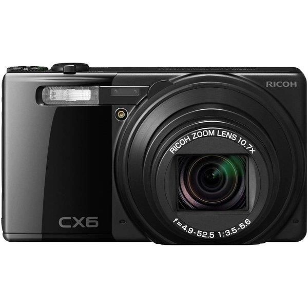 【中古】リコー RICOH CX6ブラック CX6-BK SDカード付きの通販は 33,670円