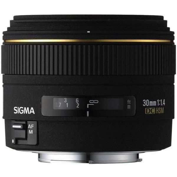 【中古】シグマ SIGMA 30mm F1.4 EX DC デジタル専用 HSM フォーサーズ用