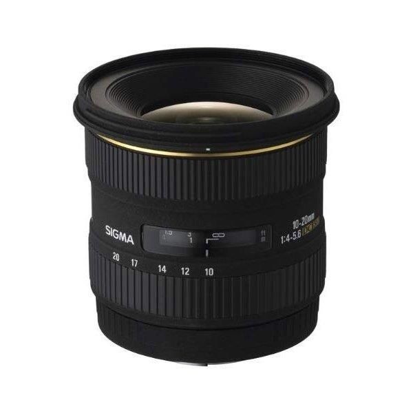 【中古】シグマ SIGMA 超広角ズームレンズ 10-20mm F4-5.6 EX DC HSM ニコン用 APS-C専用 201555