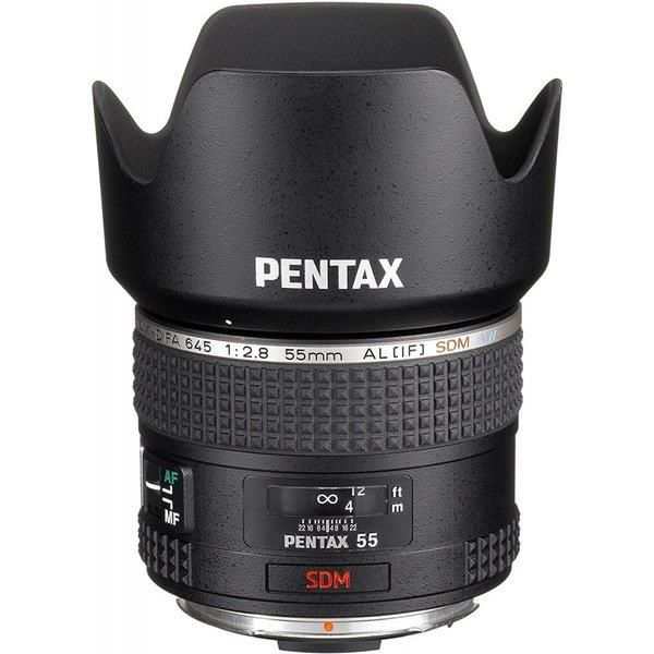 【中古】ペンタックス PENTAX 標準単焦点レンズ 防塵 防滴構造 D FA645 55mmF2.8 AL[IF] SDM AW 645マウント 645サイズ 645Dサイズ 26350