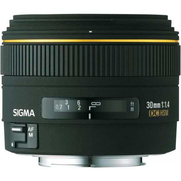 【中古】シグマ SIGMA 30mm F1.4 EX DC デジタル専用 ソニー SONY 用