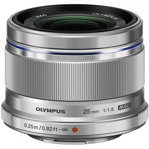 中古】オリンパス OLYMPUS M.ZUIKO DIGITAL 25mm F1.8 シルバー 