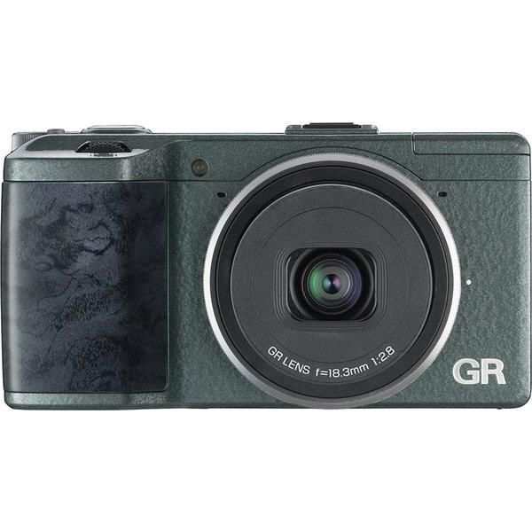 【中古】リコー RICOH デジタルカメラ GR Limited Edition 全世界5000台限定 グリーン色ウェーブトーン APS-CサイズCMOSセンサー搭載 17