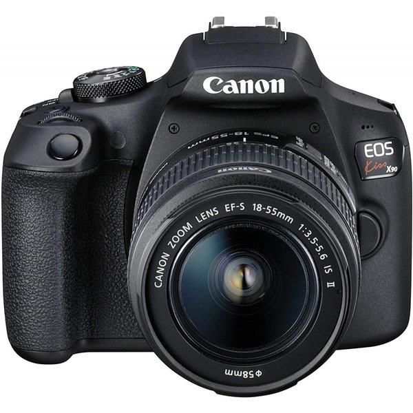 【中古】キヤノン Canon EOS Kiss X90 レンズキット ブラック