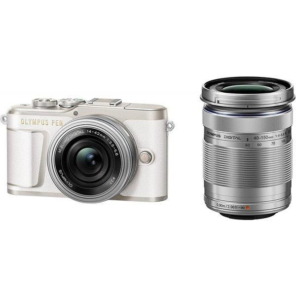 中古】オリンパス OLYMPUS PEN E-PL9 ダブルズームキット ホワイト