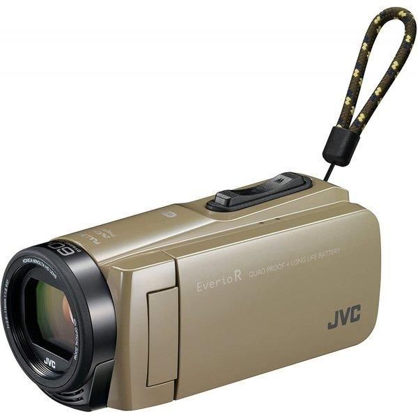 中古】JVCケンウッド ビデオカメラ Everio R 防水 防塵 Wi-Fi 64GB 