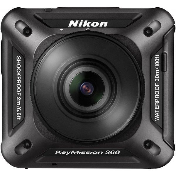 【中古】ニコン Nikon 防水アクションカメラ KeyMission 360 BK ブラックの通販は