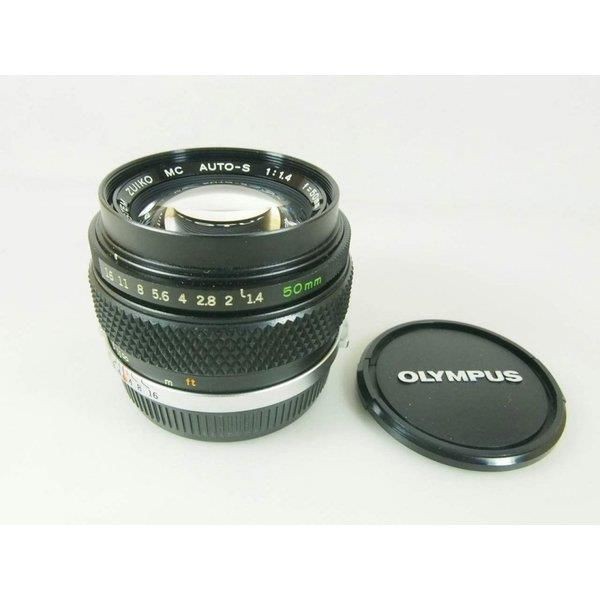 【中古】オリンパス OLYMPUS MFレンズ OM 50mm F1.4