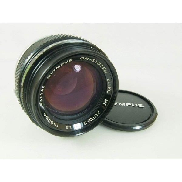 【中古】オリンパス OLYMPUS MFレンズ OM 50mm F1.4