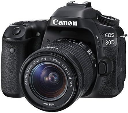 【中古】Canon デジタル一眼レフカメラ EOS 80D レンズキット EF-S18-55mm F3.5-5.6 IS STM 付属 EOS80D1855ISSTMLK