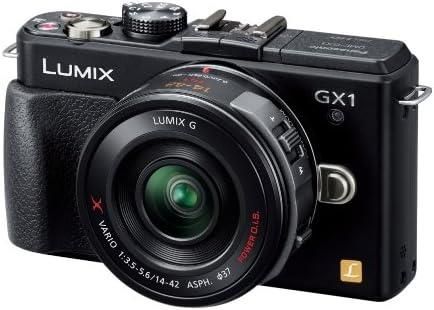 【中古】パナソニック ミラーレス一眼カメラ ルミックス GX1 レンズキット 電動ズームレンズ付属 エスプリブラック DMC-GX1X-Kの通販は