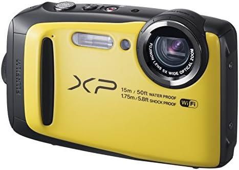 【中古】FUJIFILM デジタルカメラ XP90 防水 イエロー FX-XP90Y