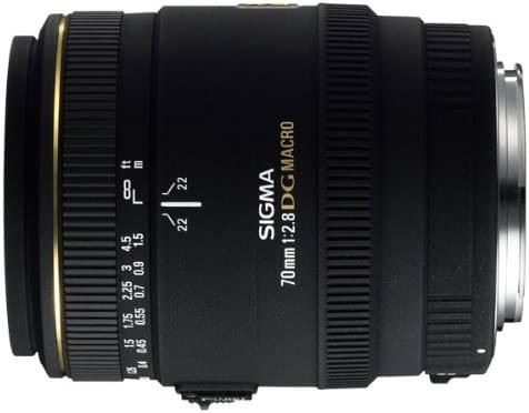 【中古】SIGMA 単焦点マクロレンズ MACRO 70mm F2.8 EX DG ニコン用 フルサイズ対応