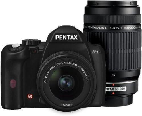 【中古】PENTAX デジタル一眼レフカメラ K-r Wズームキット ブラック K-rWZK BK