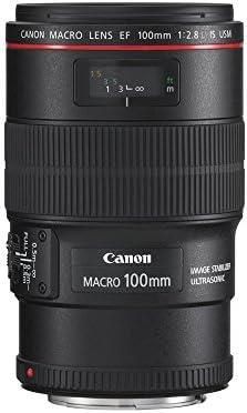 【中古】Canon 単焦点マクロレンズ EF100mm F2.8L マクロ IS USM フルサイズ対応