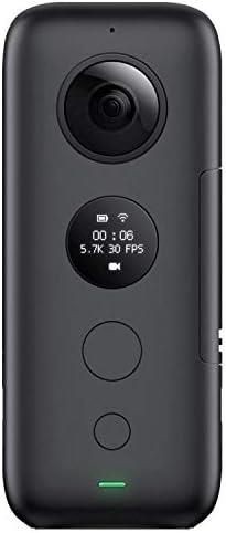 【中古】Insta360 ONE X 360度アクションカメラ、FlowState手ブレ補正搭載(SDカード別売り、V30ビデオスピードクラスmicroSDXCが必要)