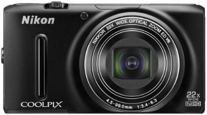 【中古】Nikon デジタルカメラ COOLPIX S9500 光学22倍ズーム Wi-Fi対応 マットブラック S9500BKの通販は