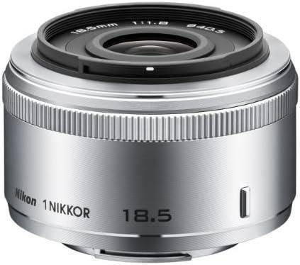 【中古】Nikon 単焦点レンズ 1 NIKKOR 18.5mm f/1.8 シルバー ニコンCXフォーマット専用