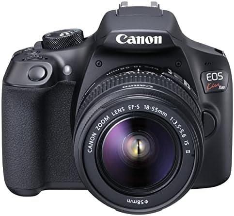 【アウトレット品】Canon デジタル一眼レフカメラ EOS Kiss X80 レンズキット EF-S18-55mm F3.5-5.6 IS II 付属 EOSKISSX801855IS2LK